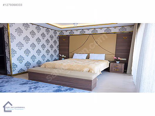 1+1 KİRALIK EŞYALIK DAİRE , HAMAM , SAUNA , SPOR SALONLU SİTEDE